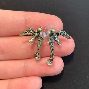 Betsey Johnson Swallow Bird Earrings ✨
